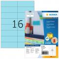 [4258] Herma Haftetiketten 105x37 mm Blau, 1.600 Etiketten pro Packung